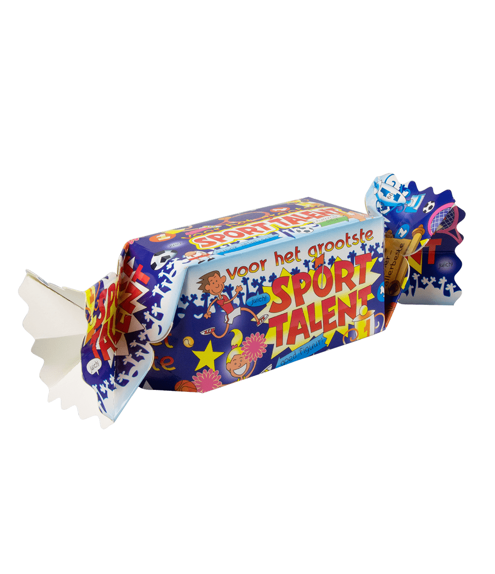 Geschenkdoosje Sporttalent 26cm
