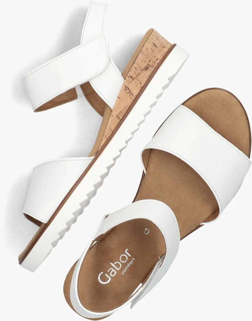 GABOR witte gabor sandalen 750.2