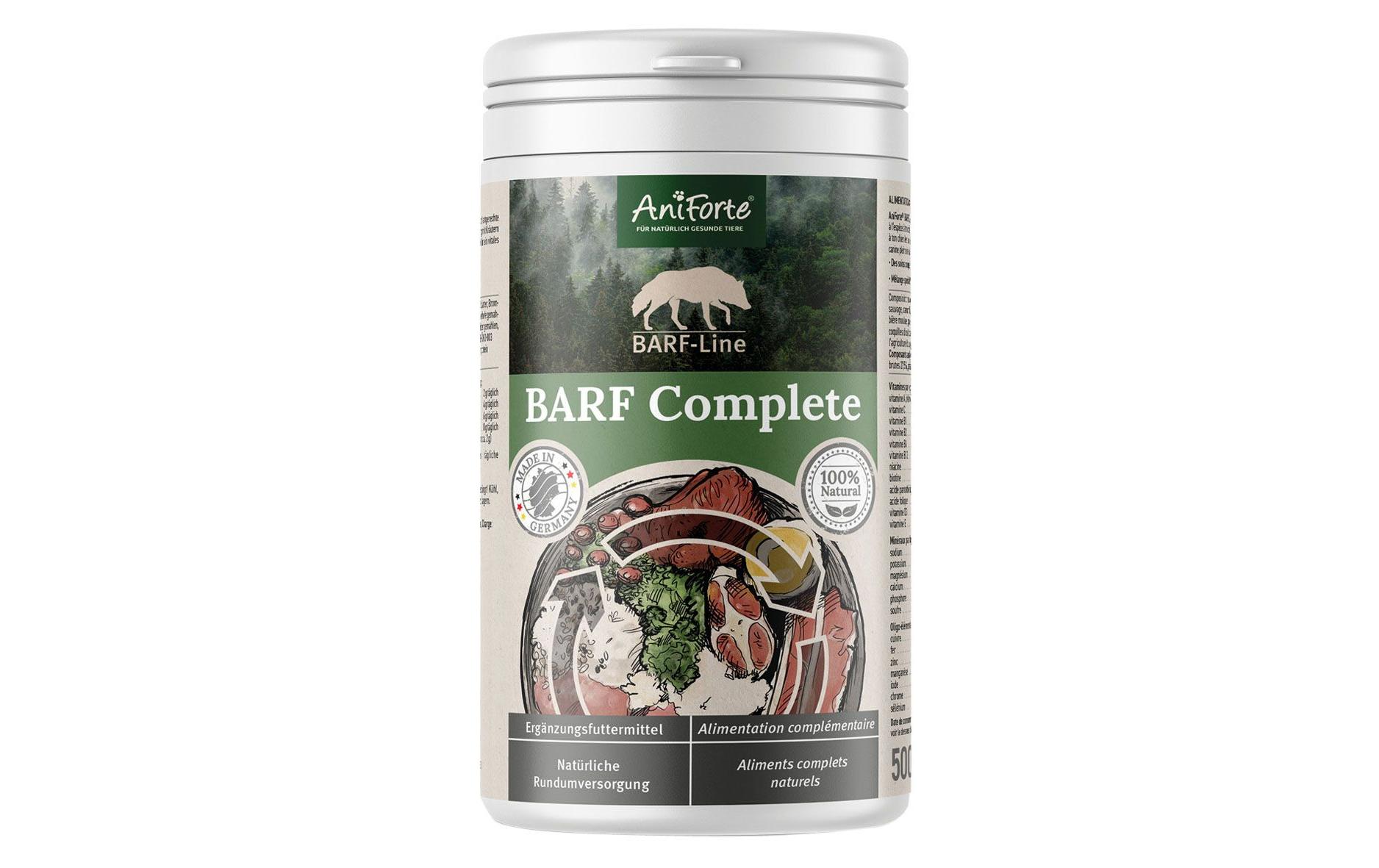 Hunde-Nahrungsergänzung BARF Complete, 500 gErgänzungsfuttermittel für Hunde