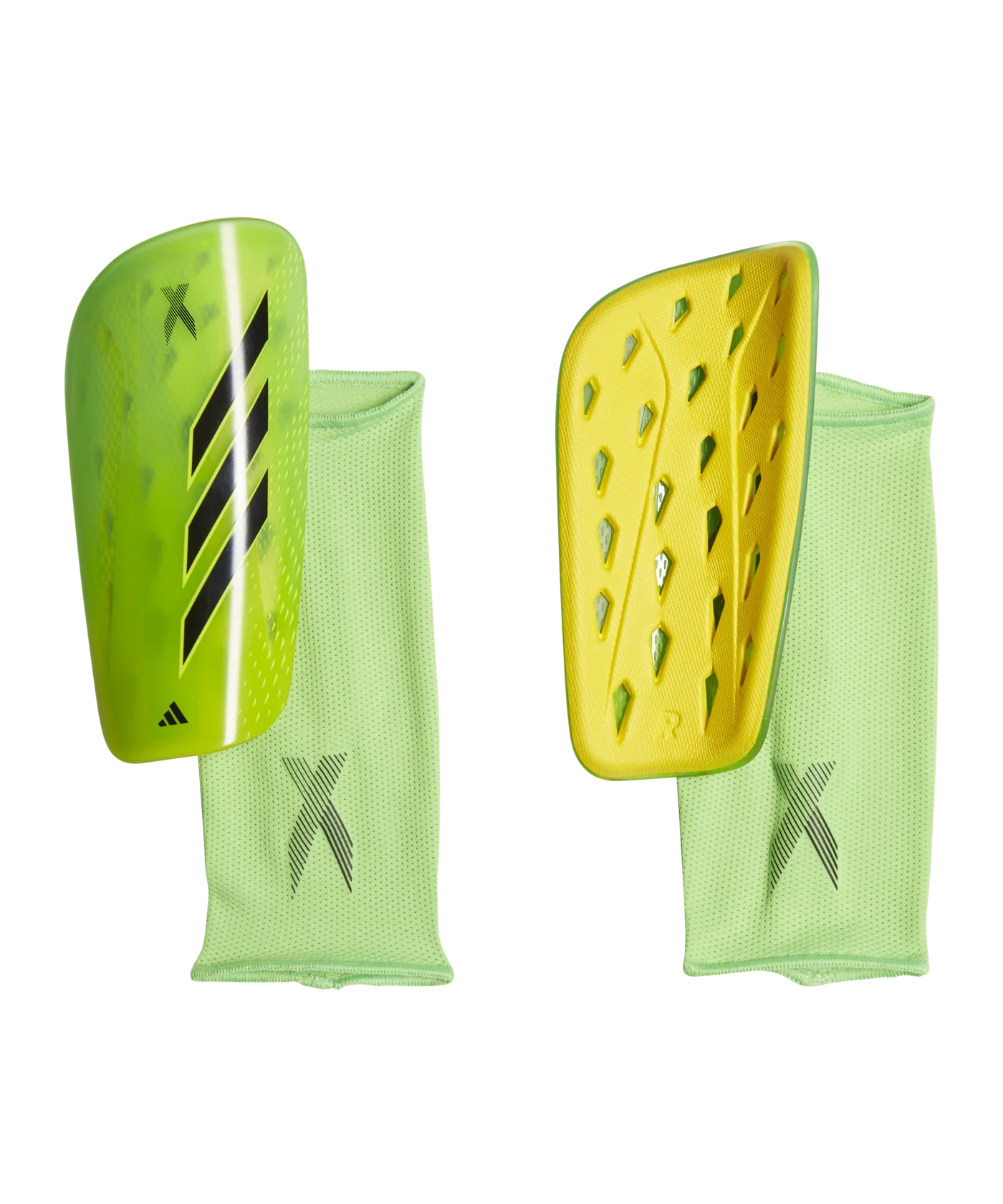 adidas X League Game Data Schienbeinschoner Grün