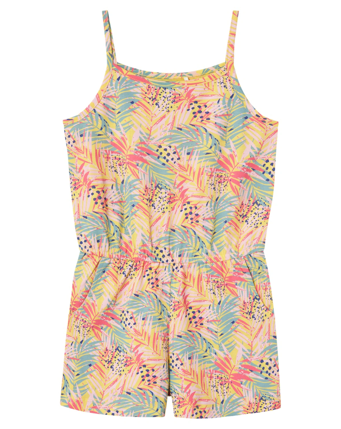 Jumpsuit NKFVIGGA LEAVES in yarrow