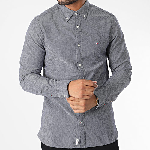 Chemise Manches Longues Flex Natural Soft 9164 Bleu Marine