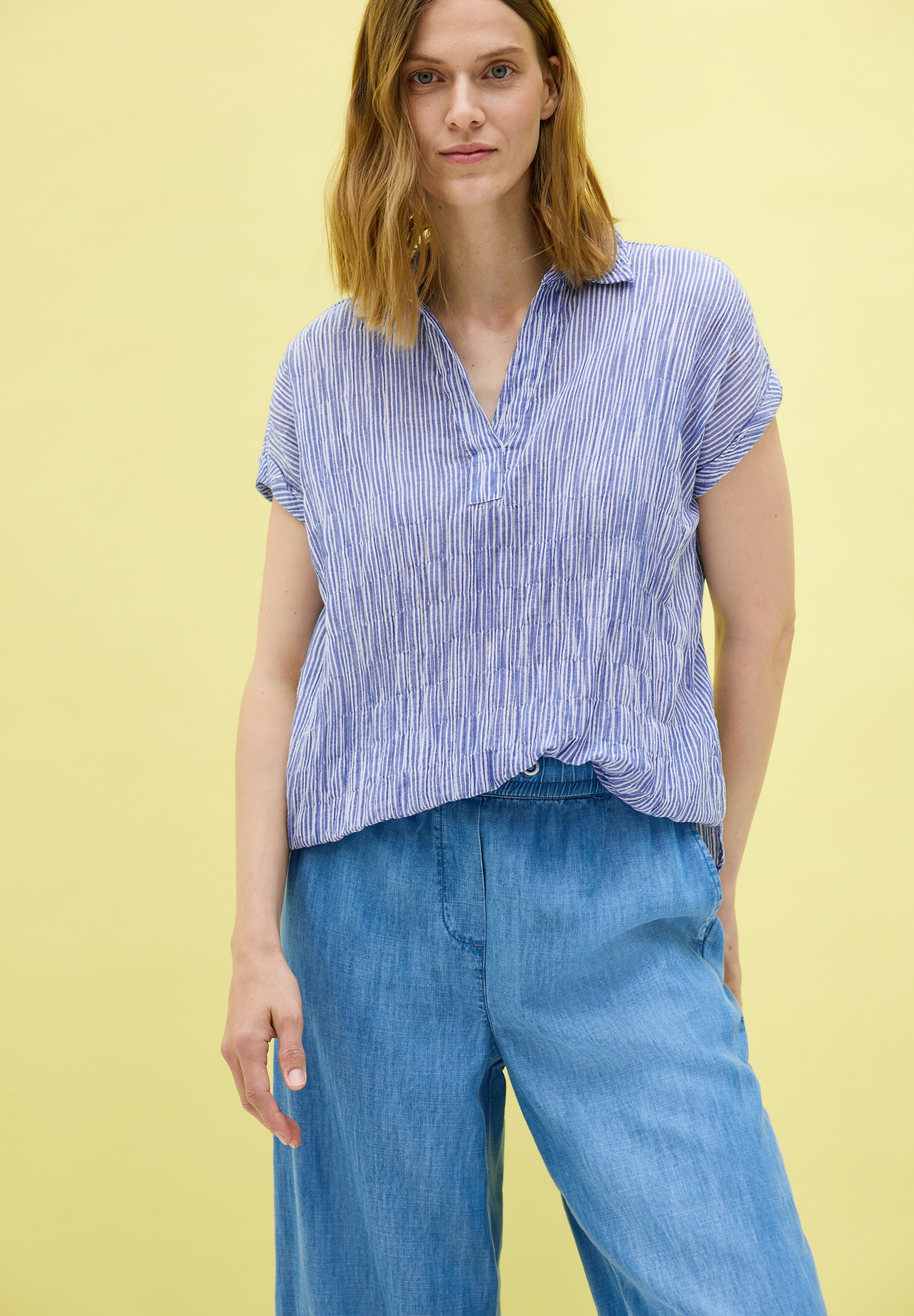 Cecil Shirtbluse , mit Streifen Muster