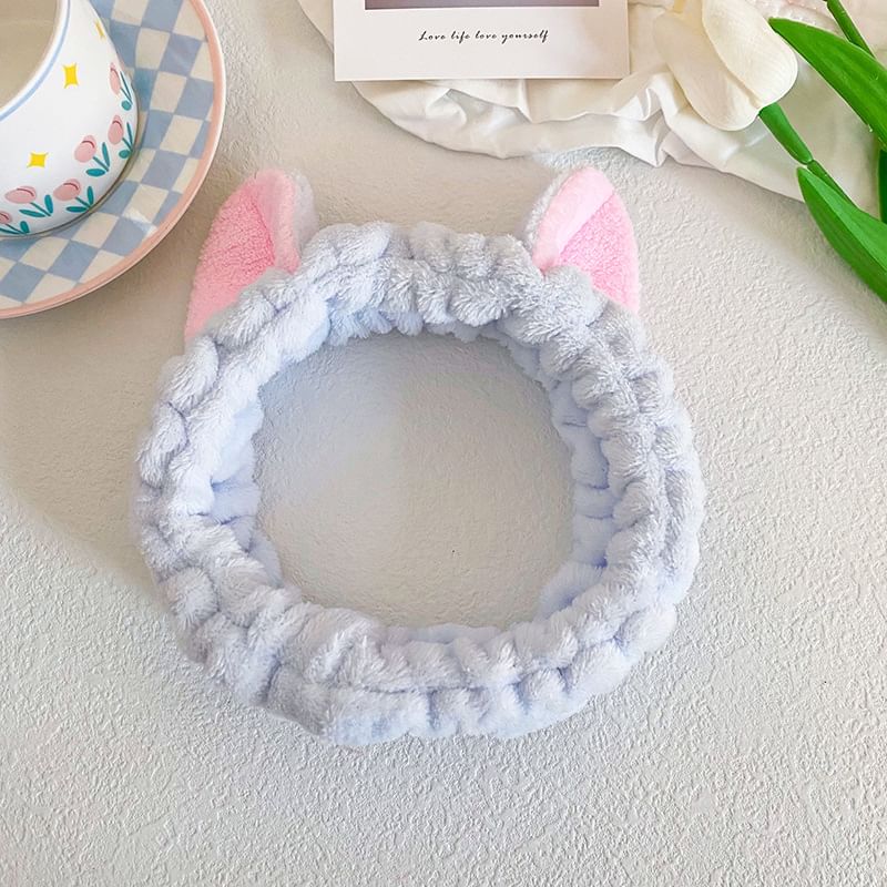 Aucucci - Kattenoren gezichtsreiniger hoofdband