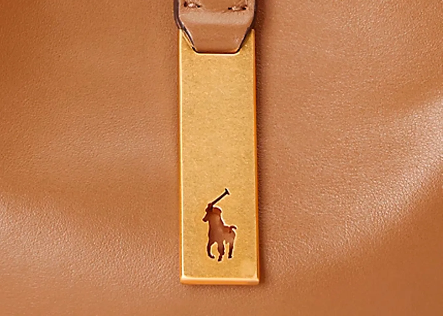Sac Shoulder Polo ID En Vachette Polo Ralph Lauren