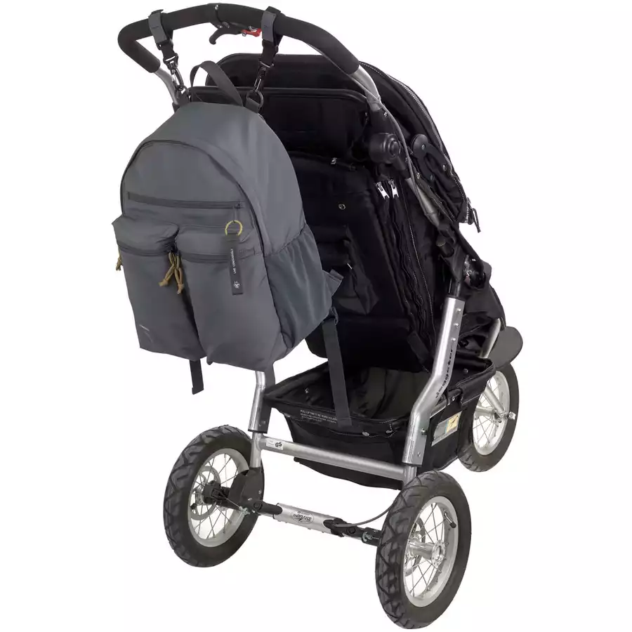 LÄSSIG Wickelrucksack Urban Backpack anthracite