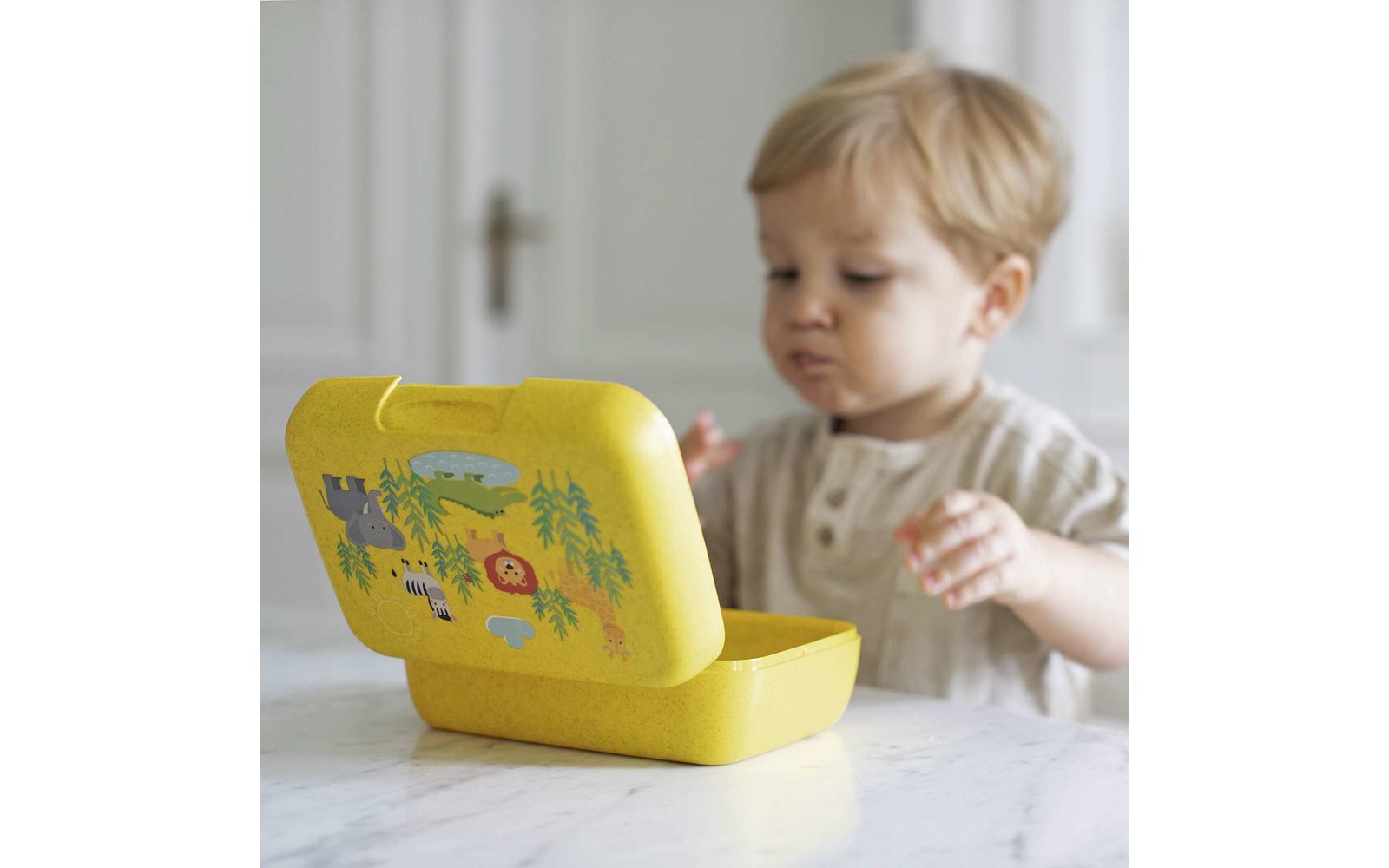 Koziol Candy L Box Lunchbox / Brotdose mit Trennschale organic moon paw patrol