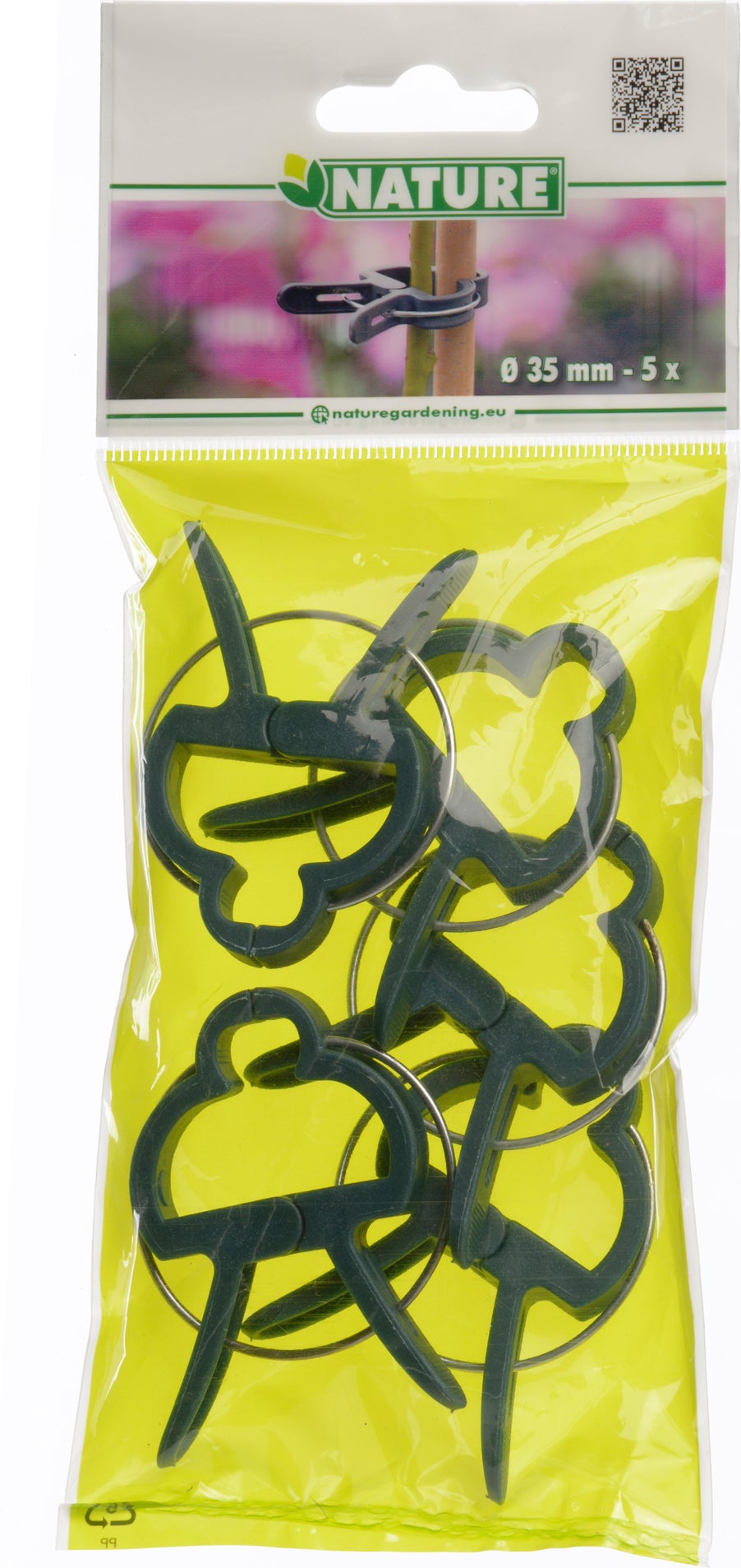 Nature plantenclip D35mm 5 stuks