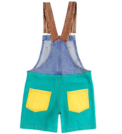 Bobo Choses Latzhosen - Smiling Farbblock - Mehrfarbig