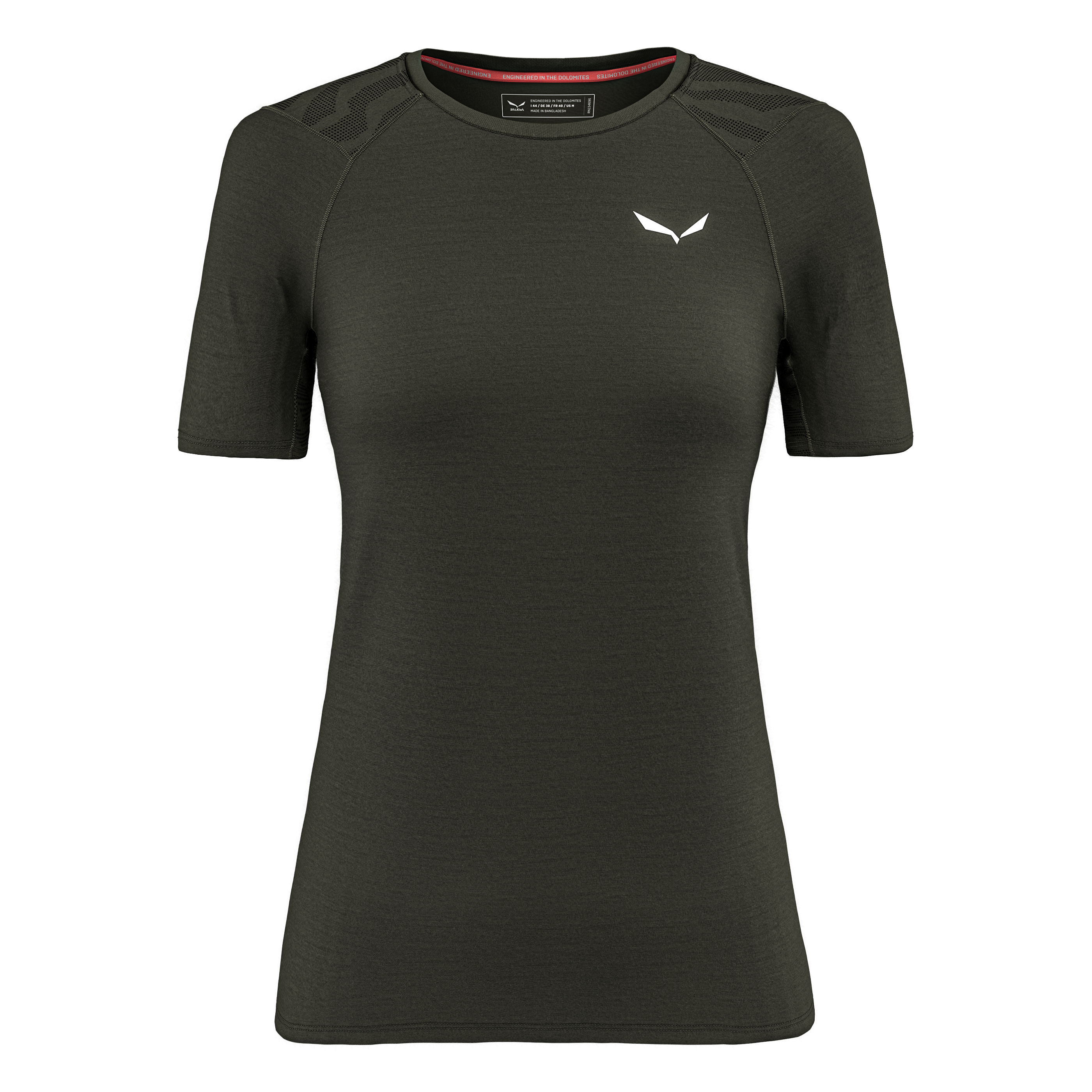 Cristallo Warm Alpine Merino Responsive Kurzarm Baselayer Damen