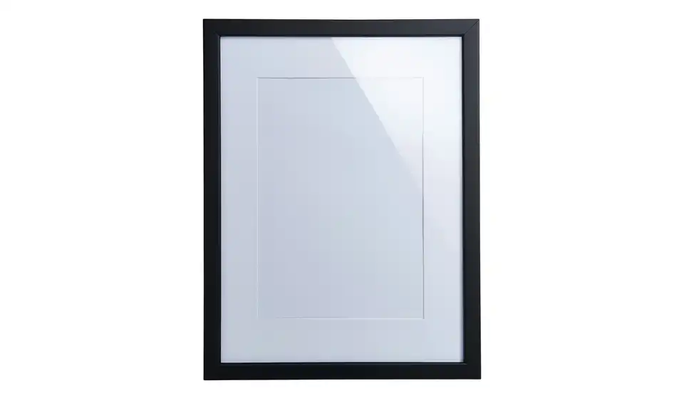 KHG Holz-Bilderrahmen 30x40 cm Toscana 30x40 cm Schwarz
