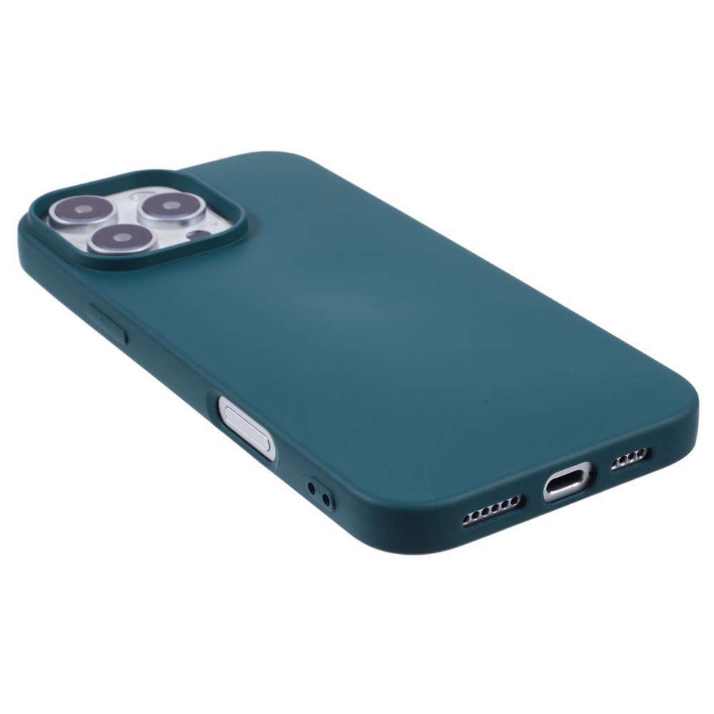 iPhone 16 Pro Gummi Case Schutzhülle - Petrol (Matt)
