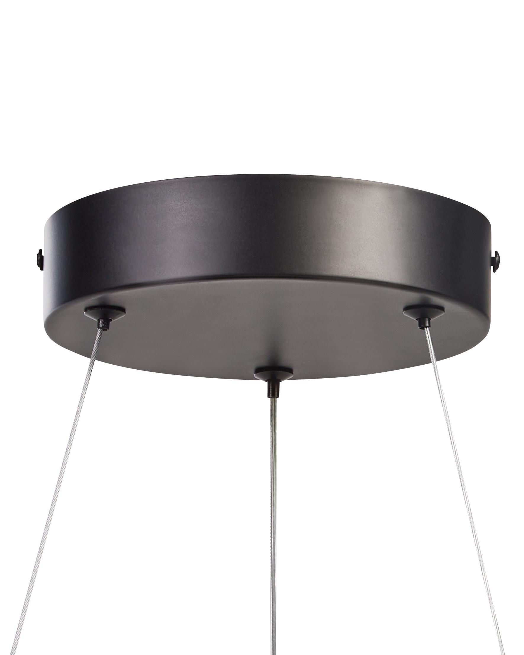 LED hanglamp SURKO Metaal Zwart