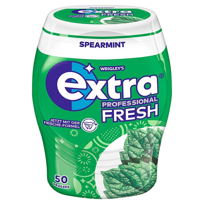 WRIGLEY'S Extra Professional Fresh Dose 70 g, Spearmint