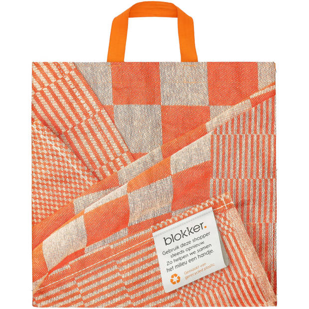 Blokker tas gerecycled XL
