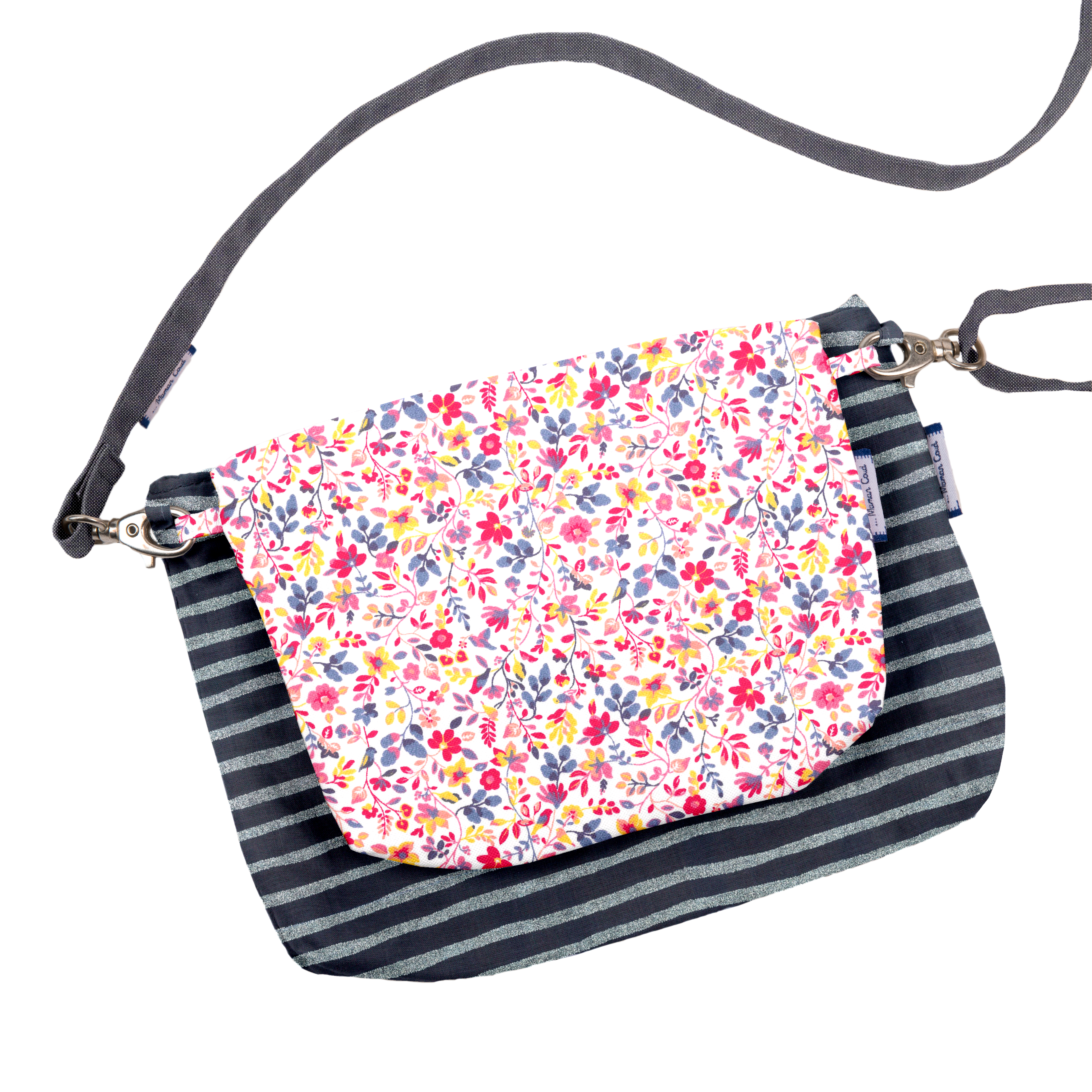 Mini Pochette Tissu Lianes Printanieres