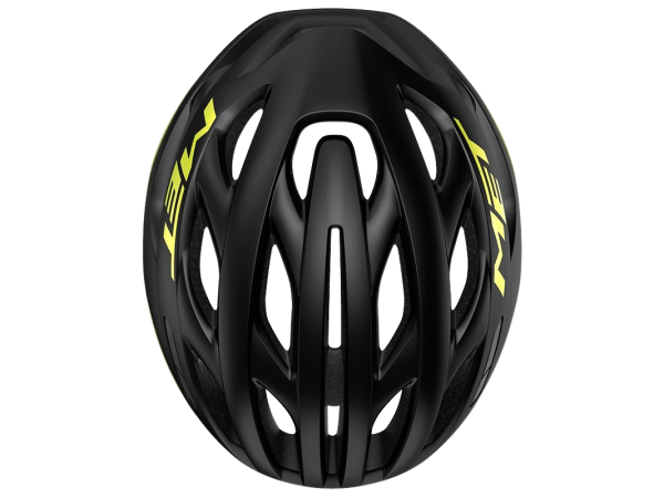 MET Estro Mips Cykelhjelm, Black/Lime