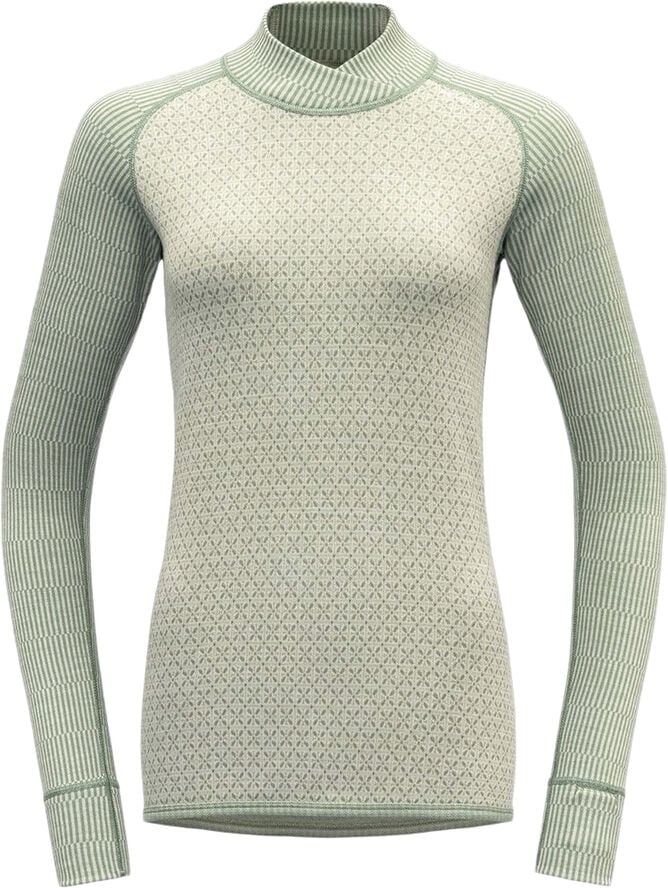 Devold Devold Kvitegga Cross Neck, dame Hvid