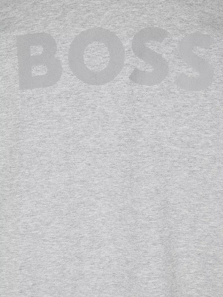 BOSS Loungewear Sweater hellgrau
