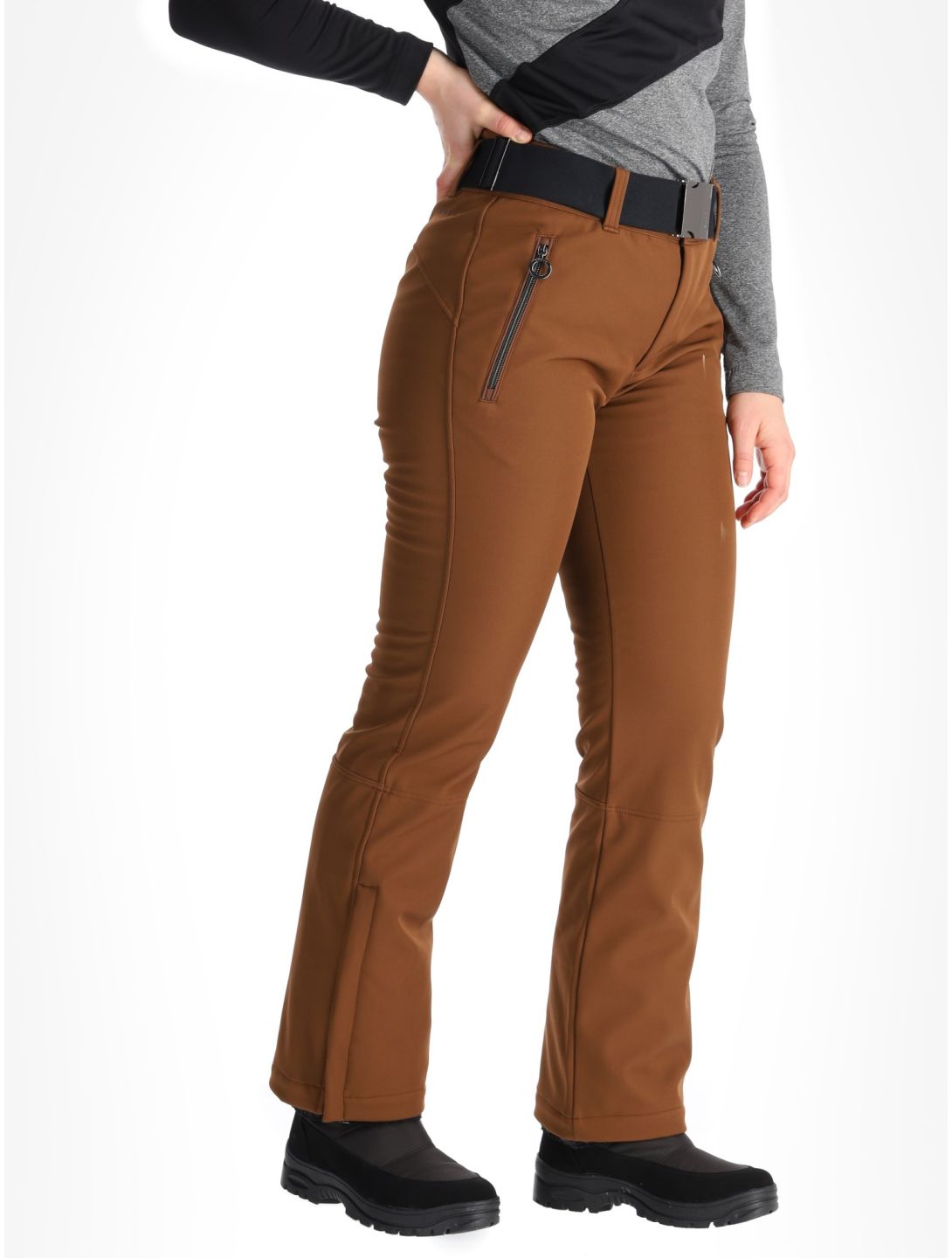 Joentaus C softshell skibroek dames  kort model