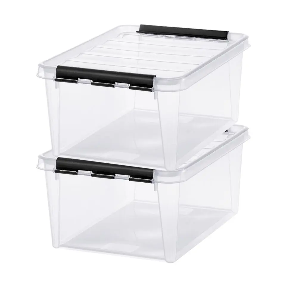 SmartStore Stevige Opbergbox 14L Set van 2 - 40x30x18cm