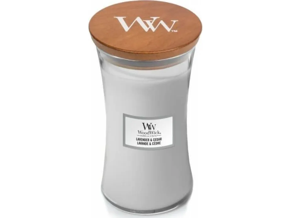 WoodWick Lavender & Cedar, Andet, Grøn, Transparent, CEDAR, Lavendel, 1 stk