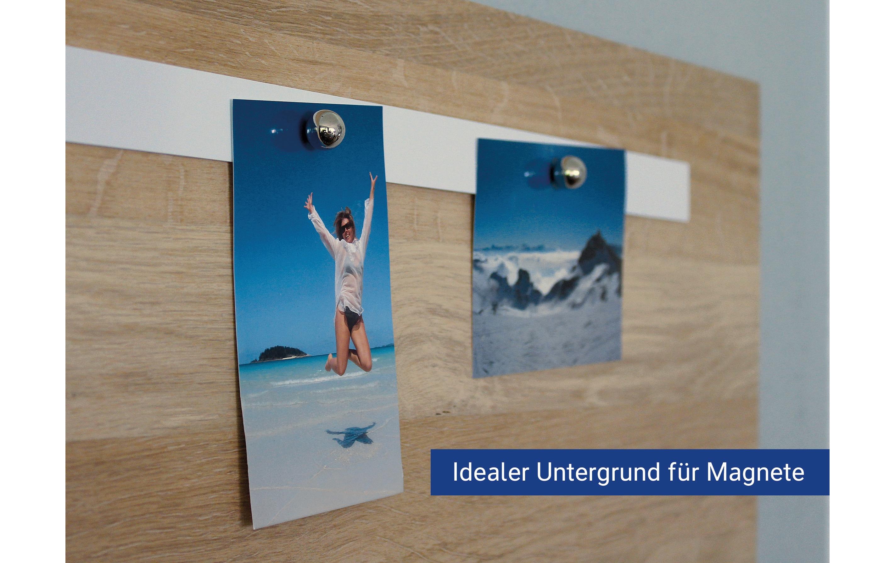 Magnetband 35 mm x 1 m, WeissFerroband