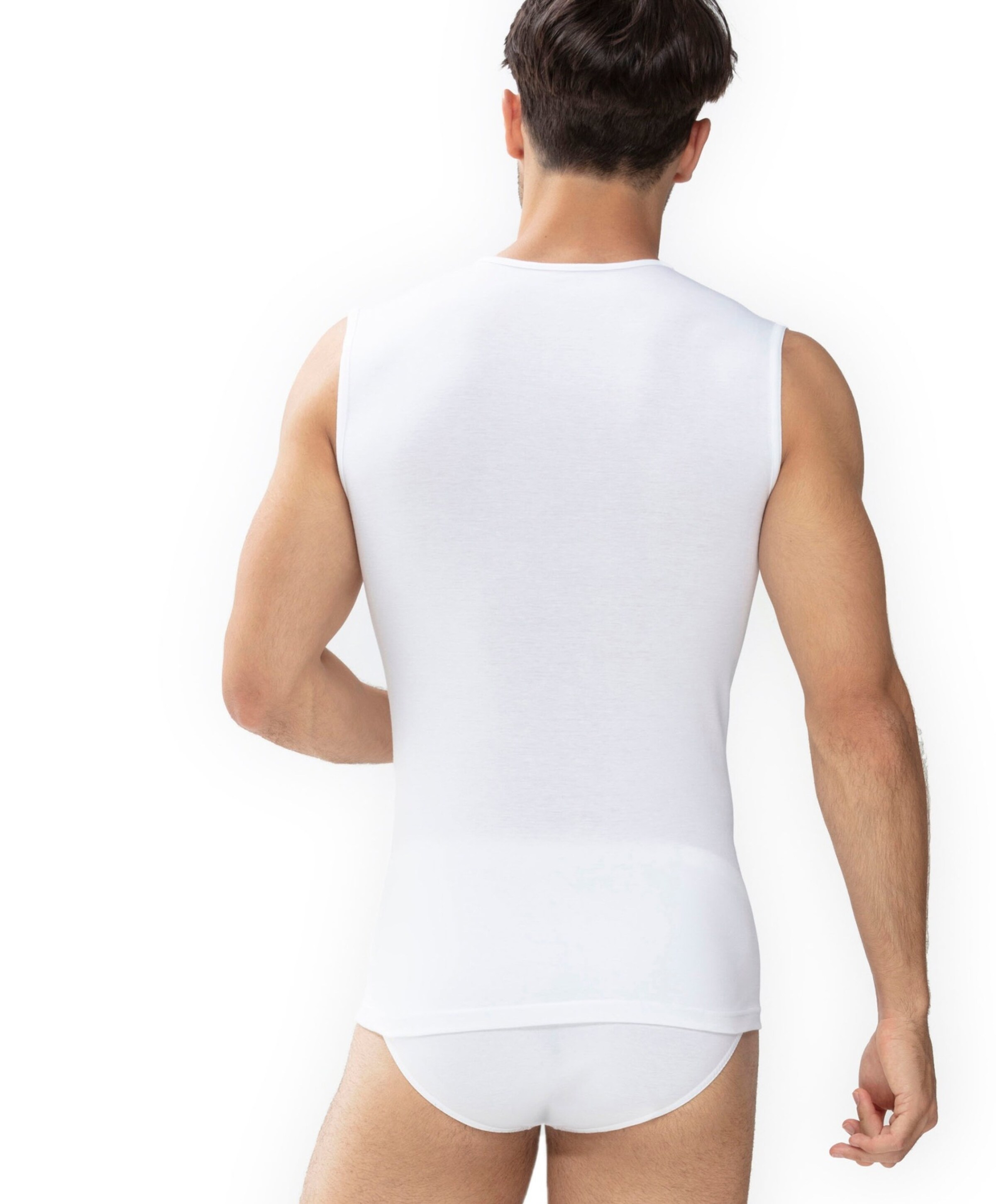 Mey Heren singlet wit