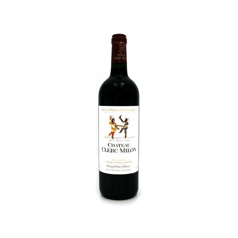 Château CLERC MILON 2019 - Pauillac - 5ème Cru Classé - par Caisse bois de 6 bouteilles 75 cl