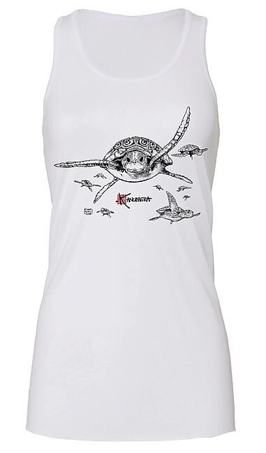 KANUMERA - DEBARDEUR DOS NAGEUR LES TORTUES FEMME