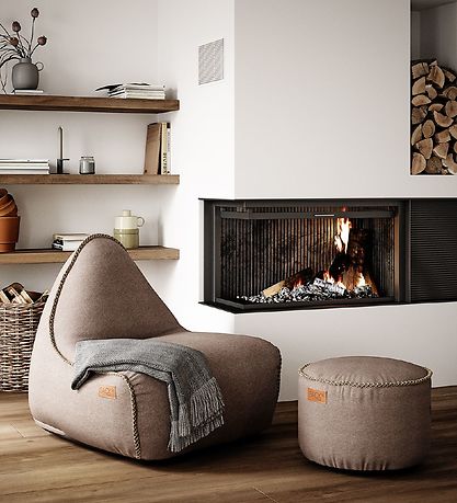SACKit S?kkestol - Canvas Lounge Chair - 96x80x70 cm - Sand