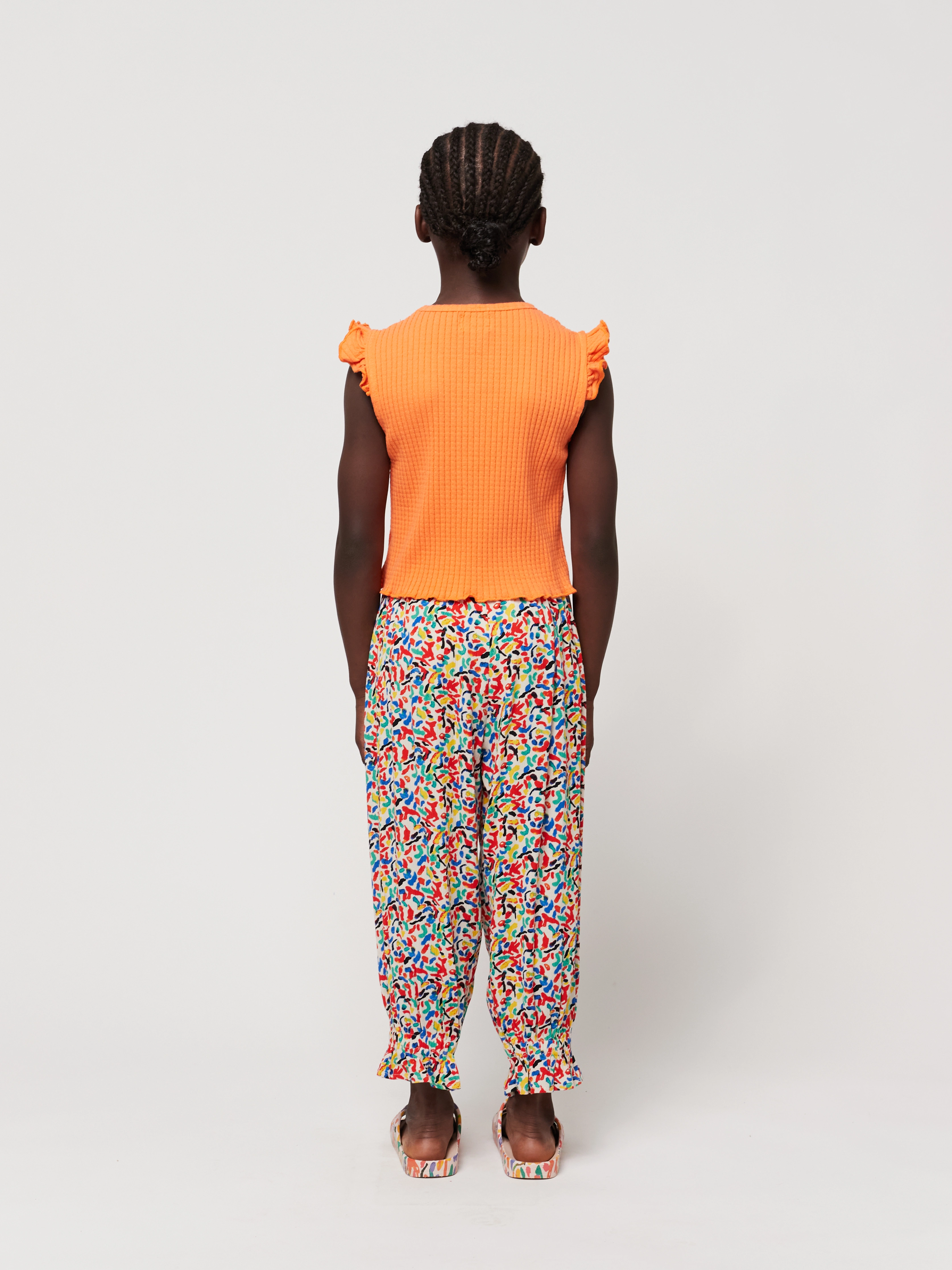 Top CIRCLE in orange