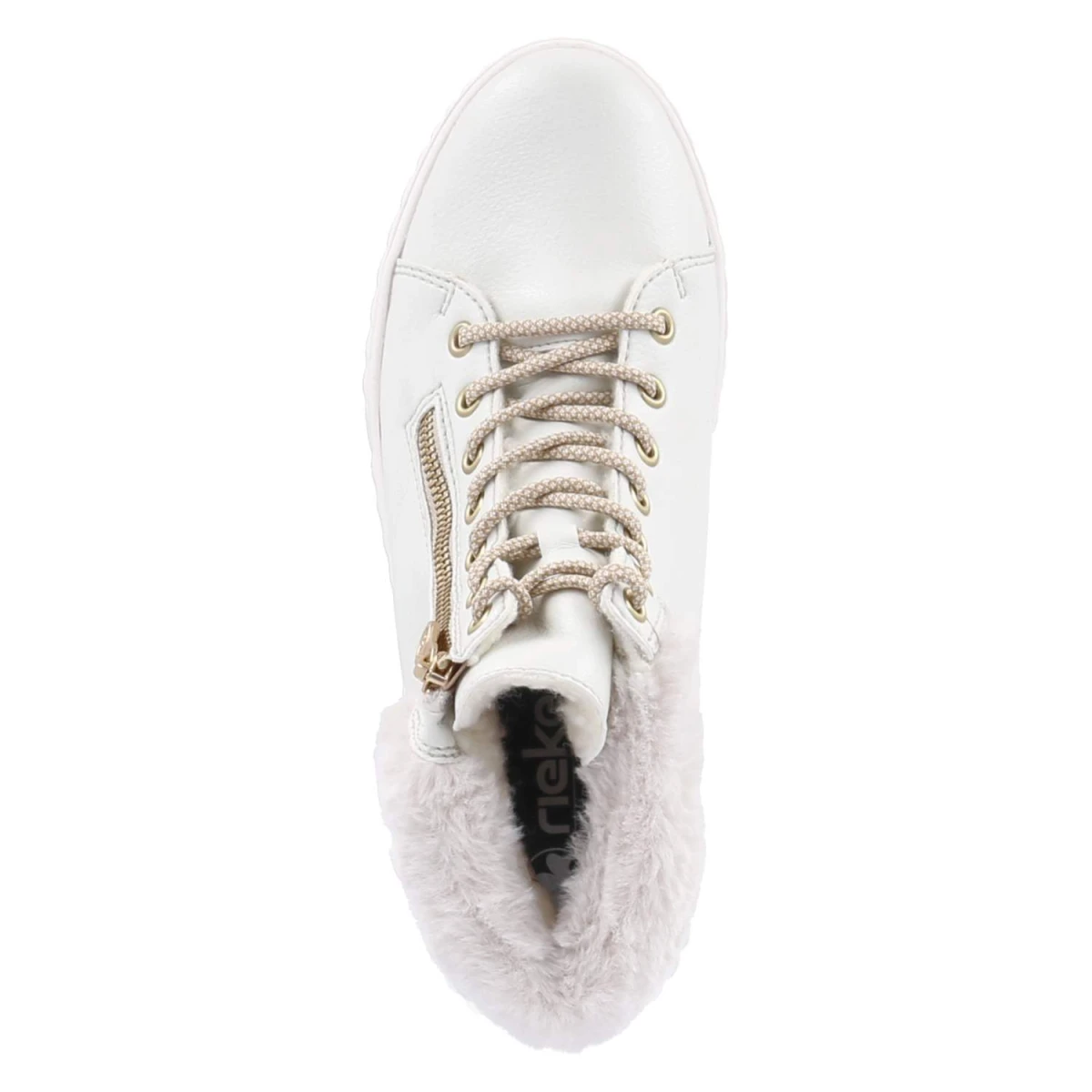RiekerWinterstiefeletten - dirtywhite/offwhite