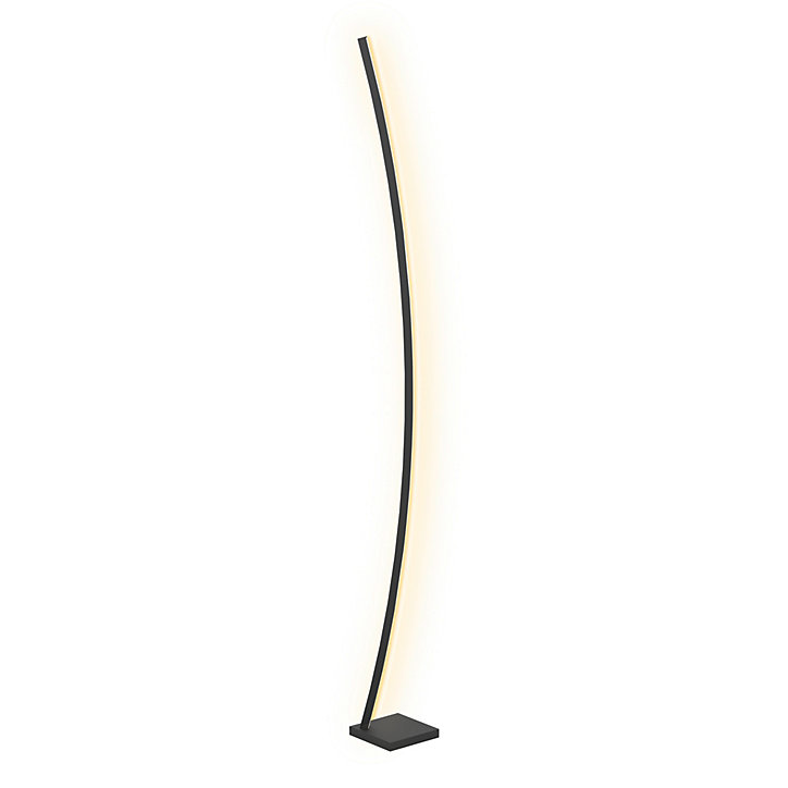 Lampadaire LED intégrée Picacha IP20 29W L.15 x l.15 x H.162,5 cm Eglo noir