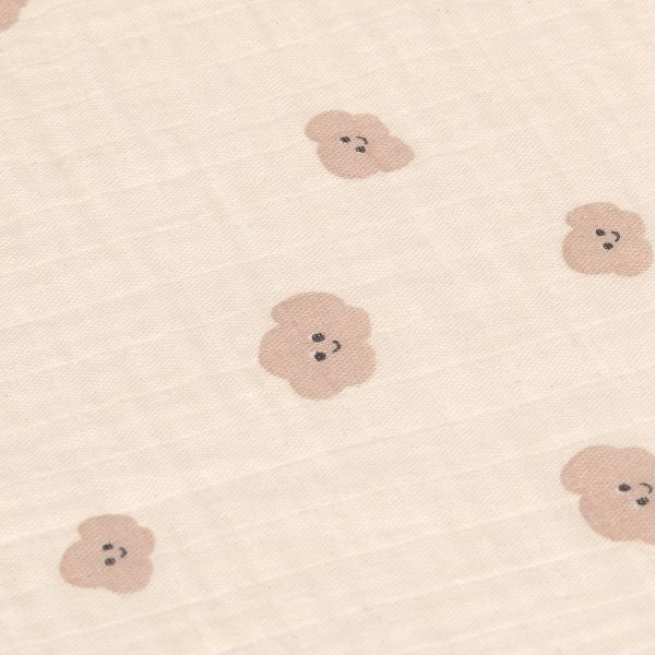 Lässig Tiny Team Swaddle & Burp Doeken - 3 Stuks - 60 x 60 cm - Mushroom