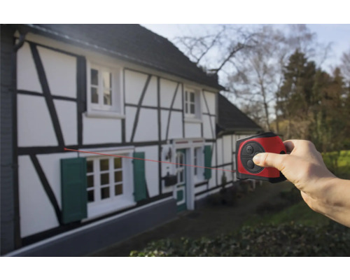 JC Schwarz 5m rolmaat met 40m laser-afstandsmeter inclusief accessoires