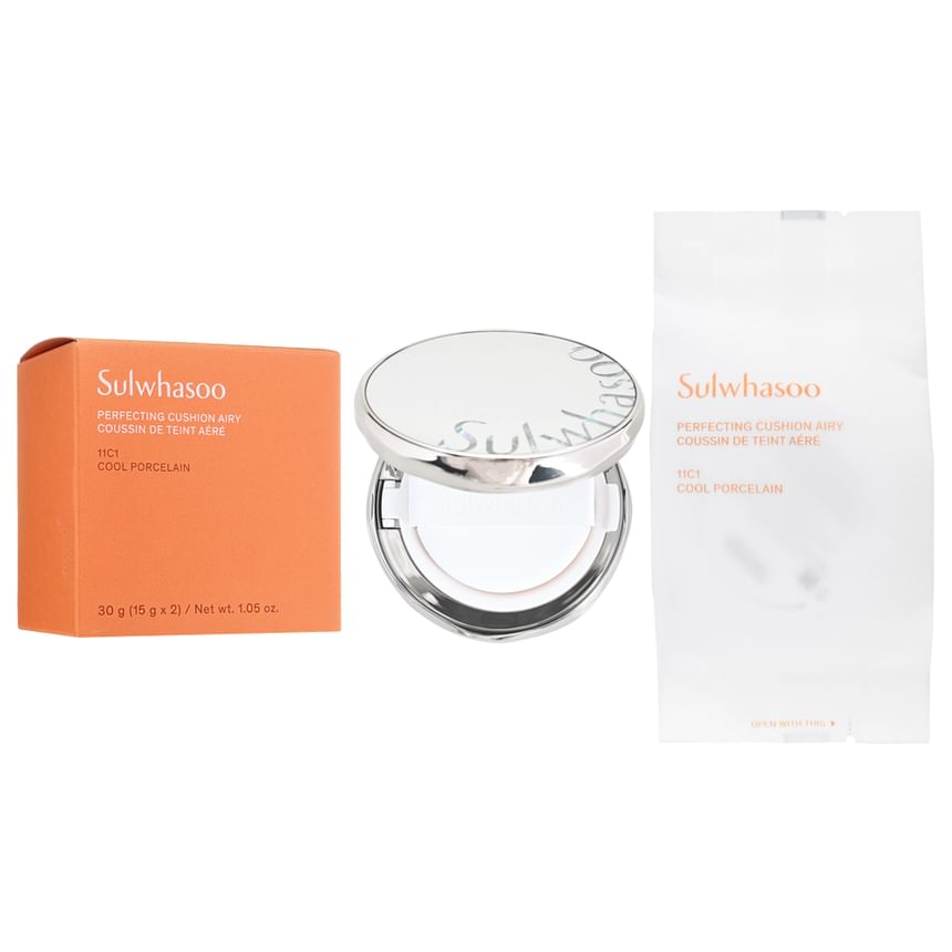 Sulwhasoo - Perfecting Cushion Airy Set - 7 kleuren