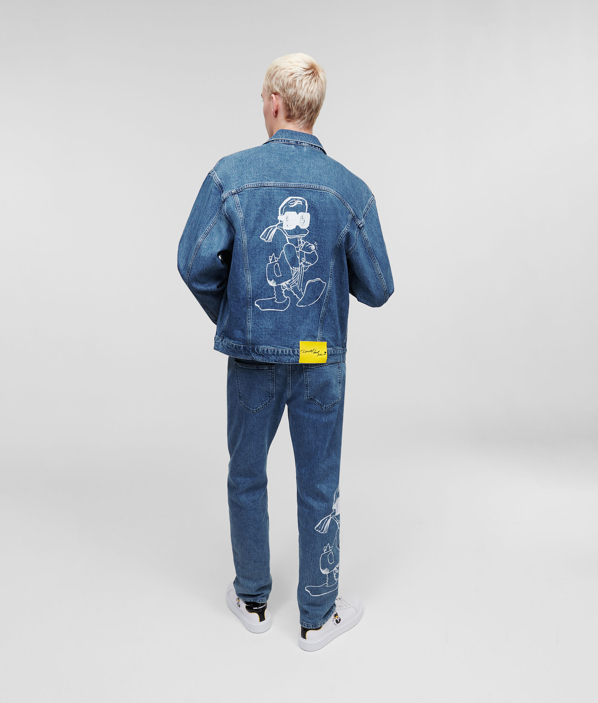 VESTE EN JEAN DS x KARL LAGERFELD