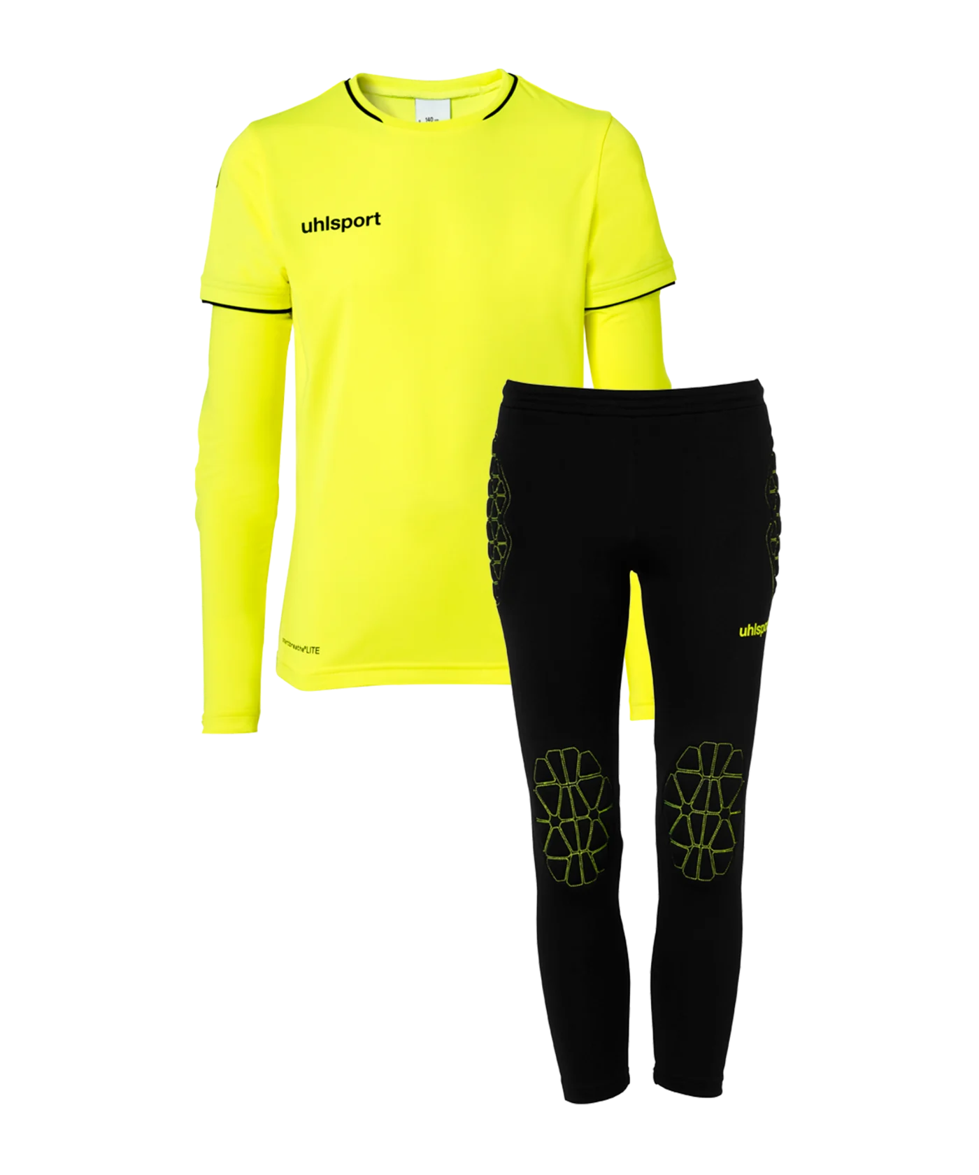 uhlsport Save Goalkeeper Torwartset Kids Gelb F07