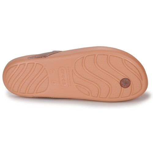 Crocs - Crocs Splash Glitter Flip - Corail