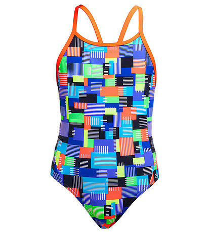 Funkita Badeanzug - Diamond Back - UV50+ - Chip-Set