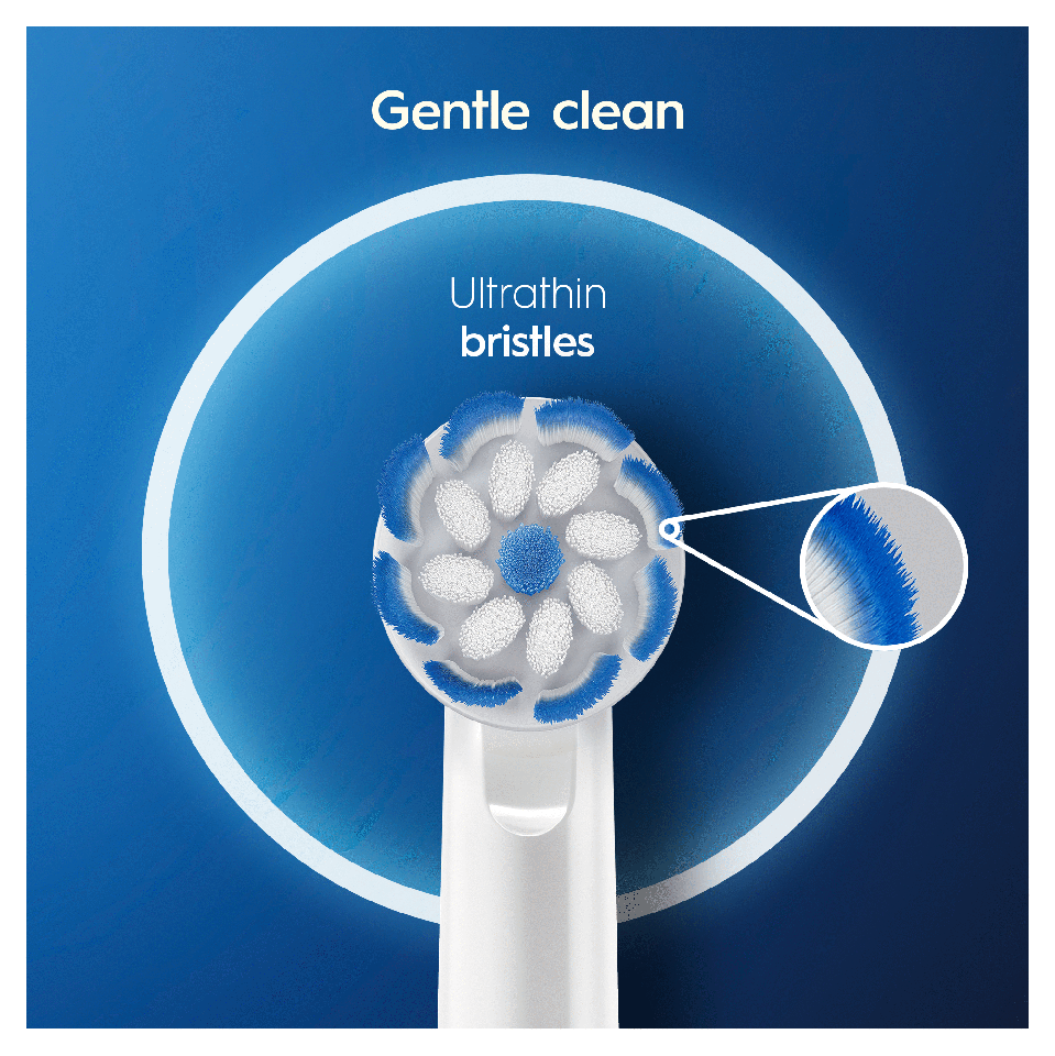 Oral-B - Sensitive Clean&Care Udskitningshoveder 8 Stk