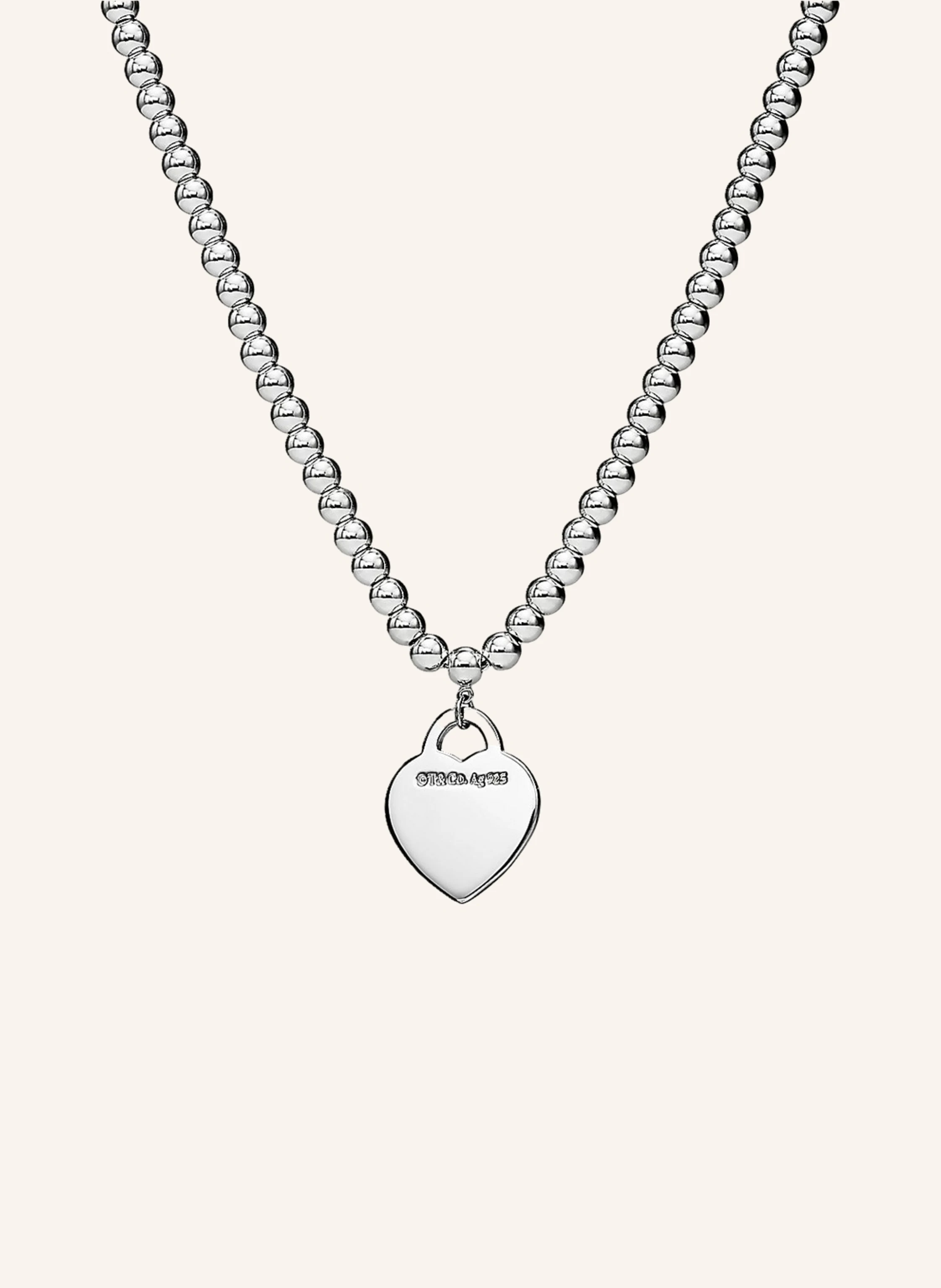 TIFFANY & Co. Return to Tiffany HALSKETTE aus Sterlingsilber