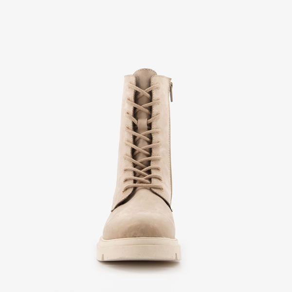 Harper leren dames veterboots