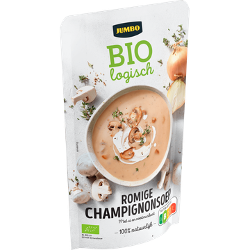 Jumbo Biologisch Romige Champignonsoep 570ML