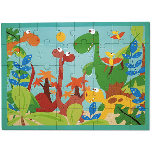 Scratch europe puzzel dino wereld - 40st