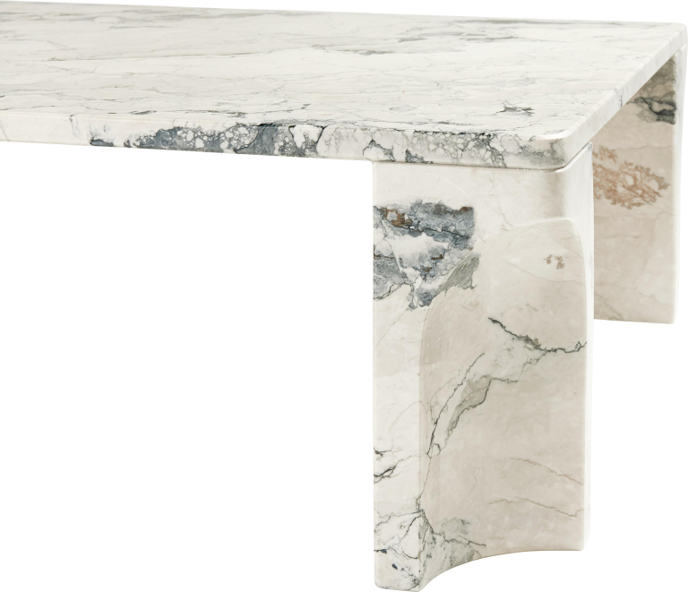 Gubi Doric salontafel 140x80 travertine