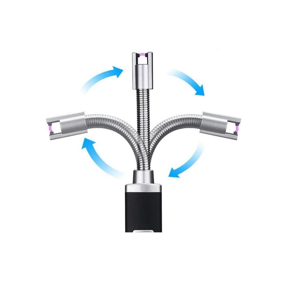 USB Lighter Long - Svart