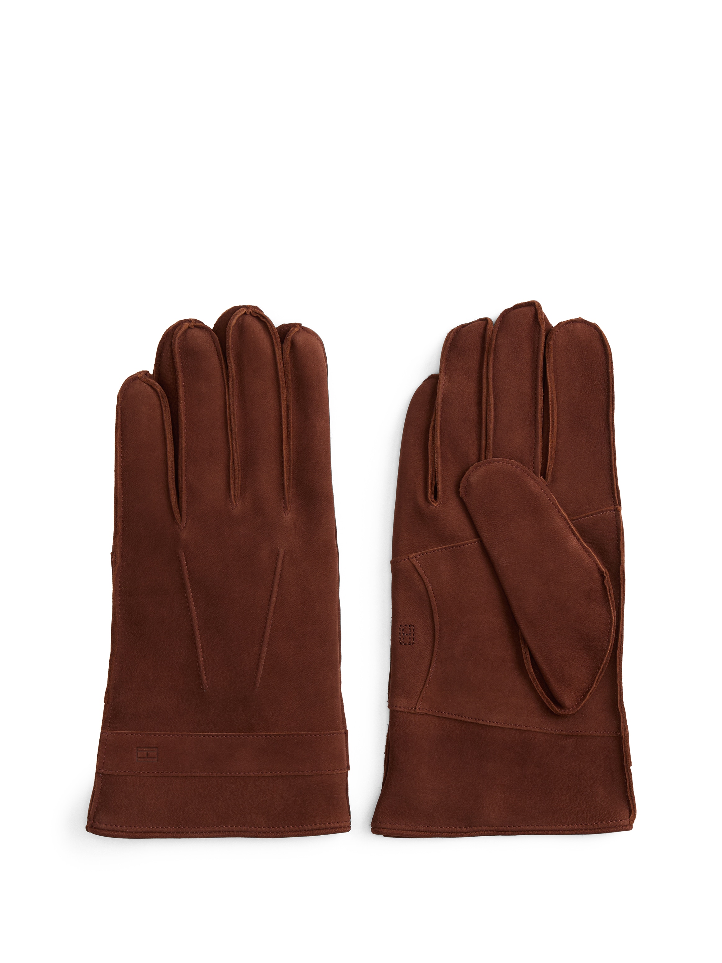 Tommy Hilfiger Lederhandschuhe »TH FLAG NUBUCK GLOVES«