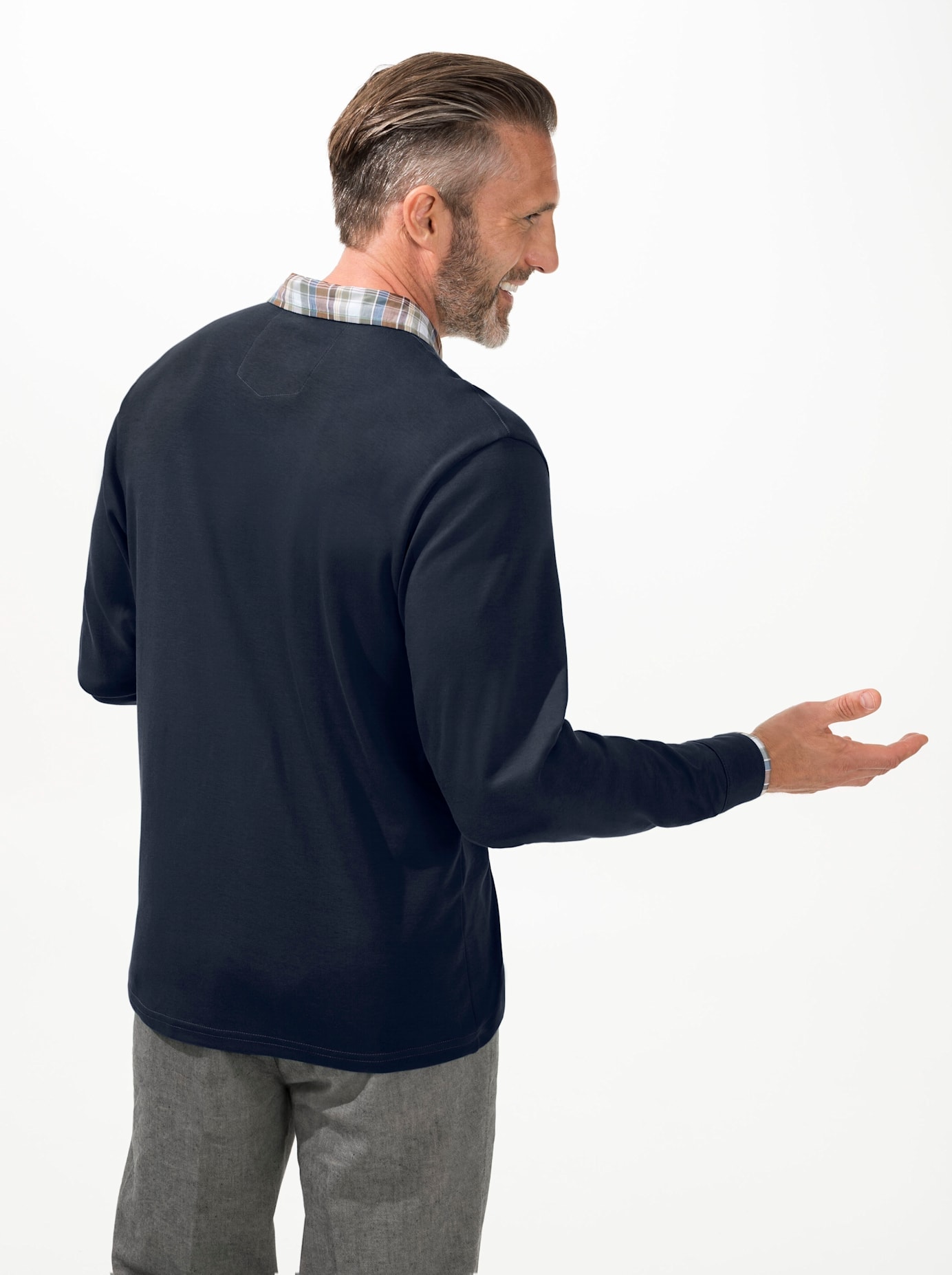 Poloshirt »Langarm-Poloshirt«, 1 Stk.